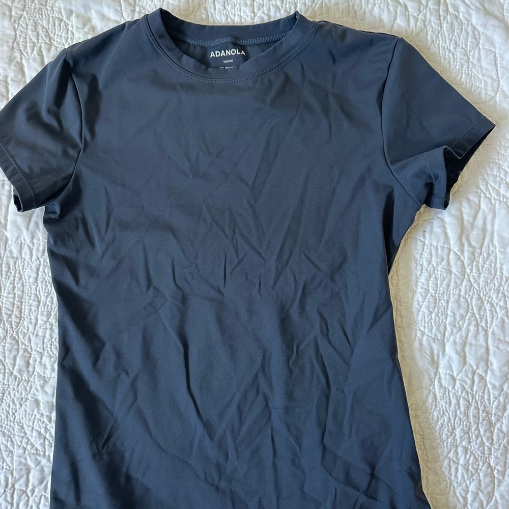 Adanola Ultimate Short Sleeve Top - Midnight Blue